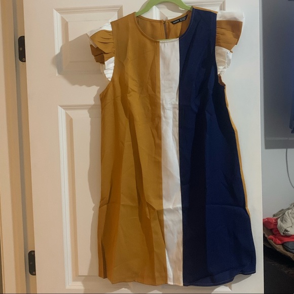 NWT Shein Color block Dress - Picture 2 of 6
